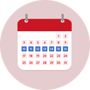 7 day calendar icon